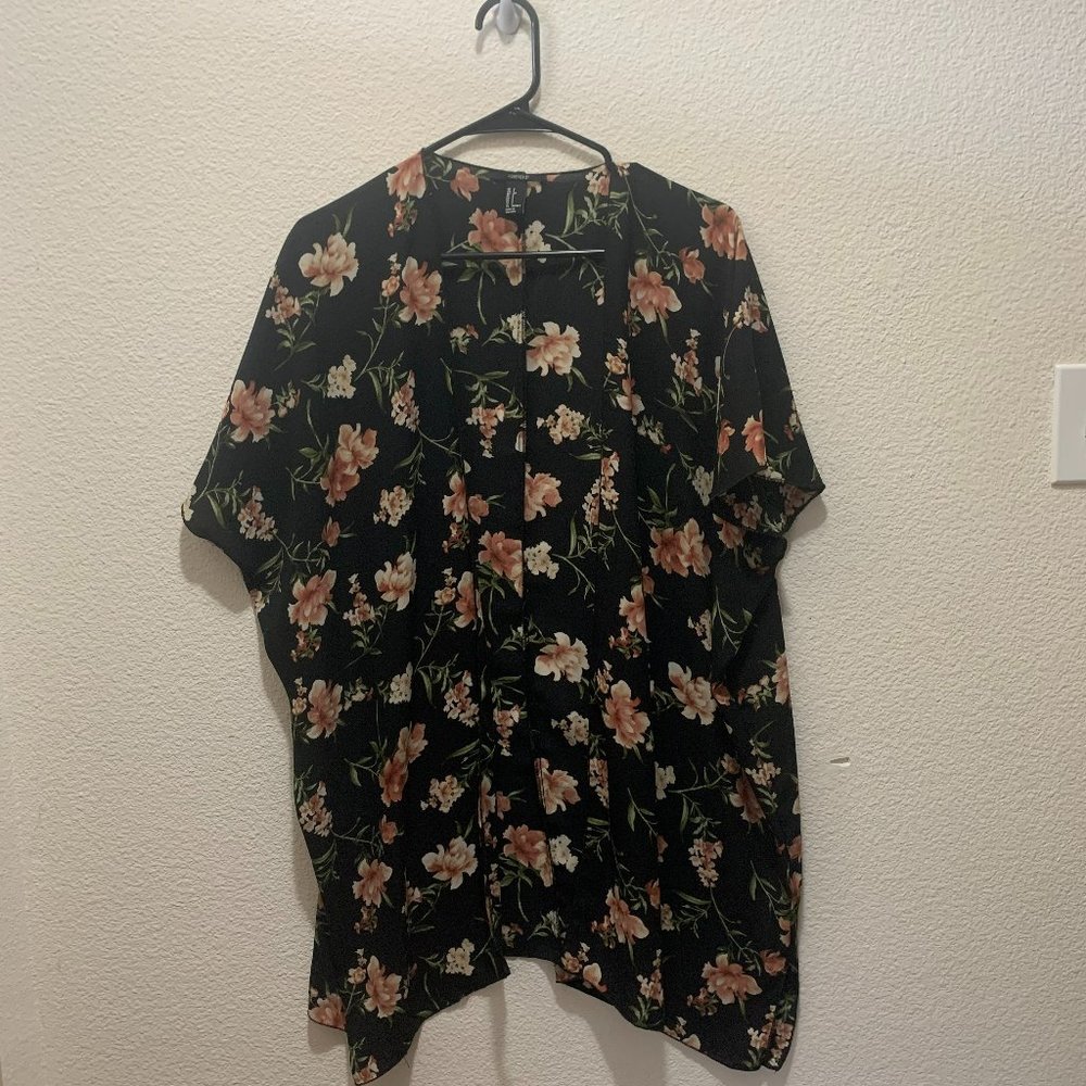 Floral print Kimono/cover up